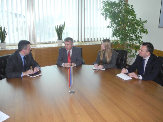The Speaker of the House of Peoples, Ognjen Tadić, spoke with the Ambassador of Greece to Bosnia and Herzegovina 